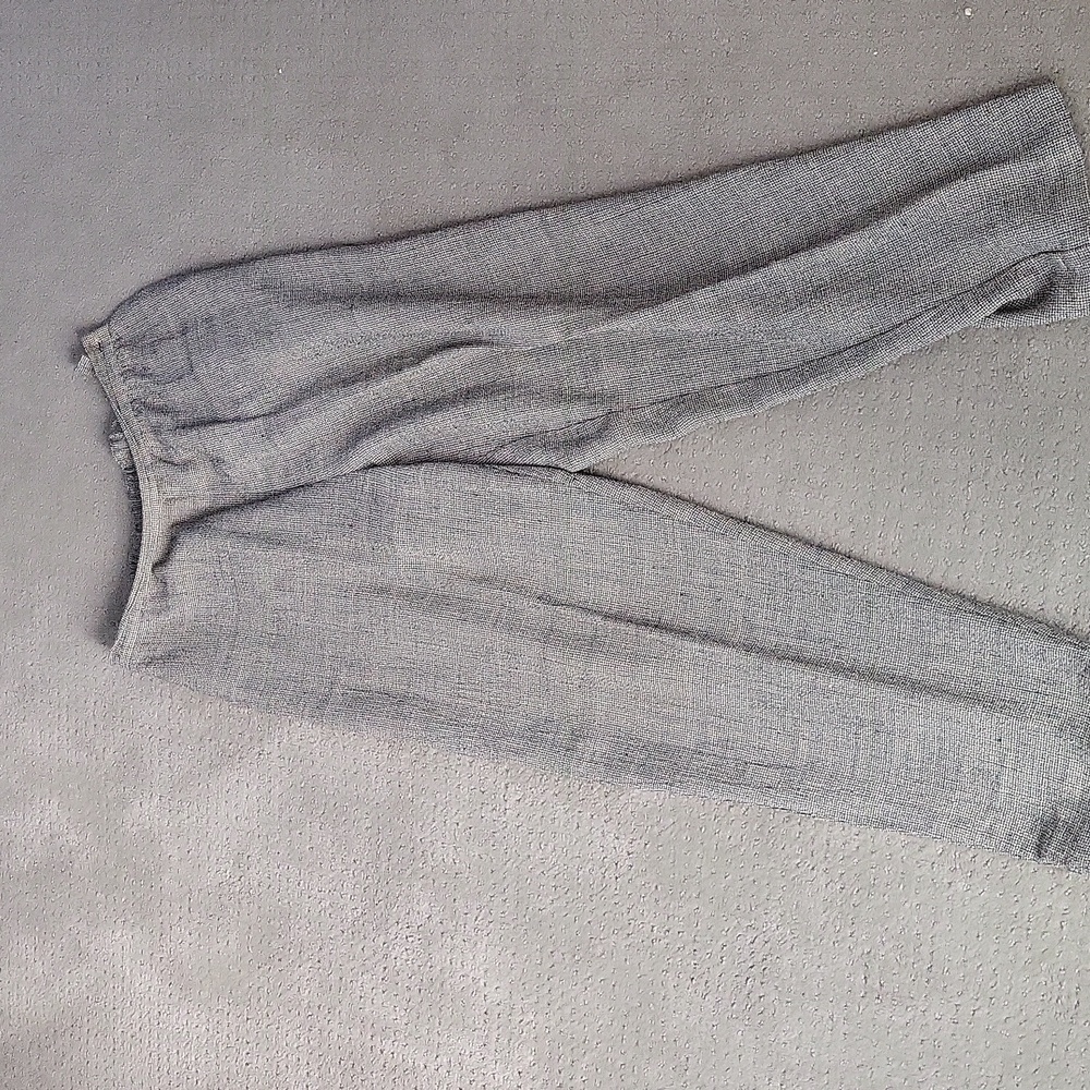 Eileen fisher black/white pants for women
